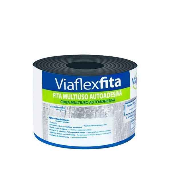 Viaflex fita viapol 10cm (Manta Asfaltica)(VALOR REFERENTE AO METRO)(venda em Metros) ou a Unidade