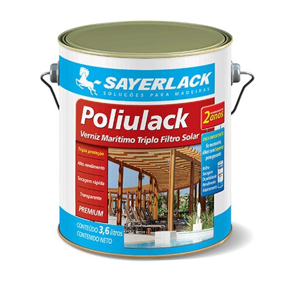 Verniz Poliulack Acetinado Sayerlack 3,6l