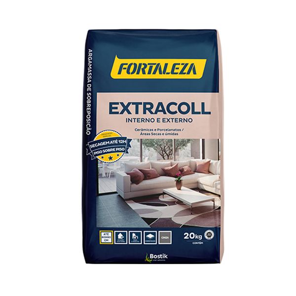 Argamassa Extracoll Flex Fortaleza AC III 20kg