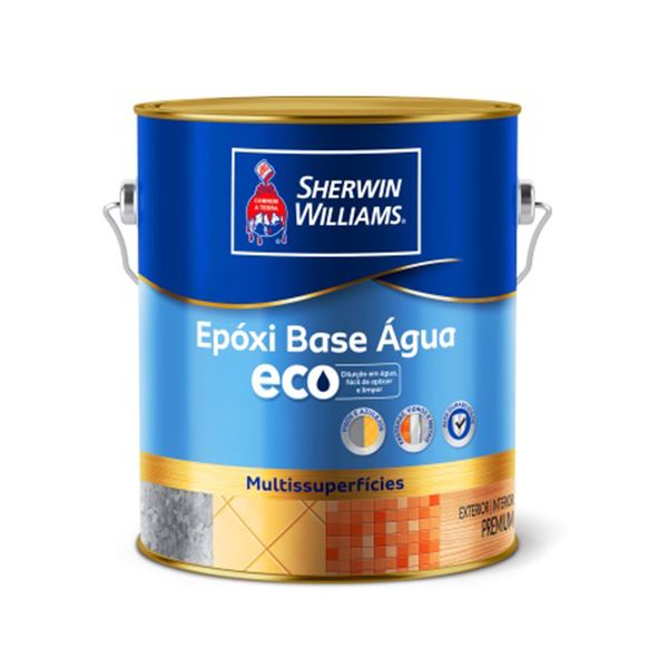 Tinta Epoxi Multissuperficie Base Agua 3,6l Sherwin Williams