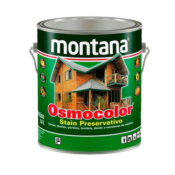Verniz Osmocolor Stain Mogno Montana 3,6l
