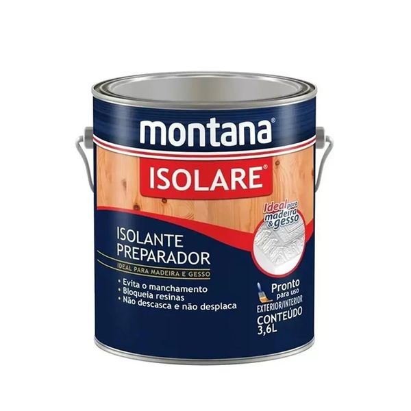 Isolare Isolante Preparador P/Madeira Montana 3,6l
